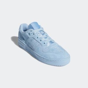 Adidas sky blue rivalry low shoes